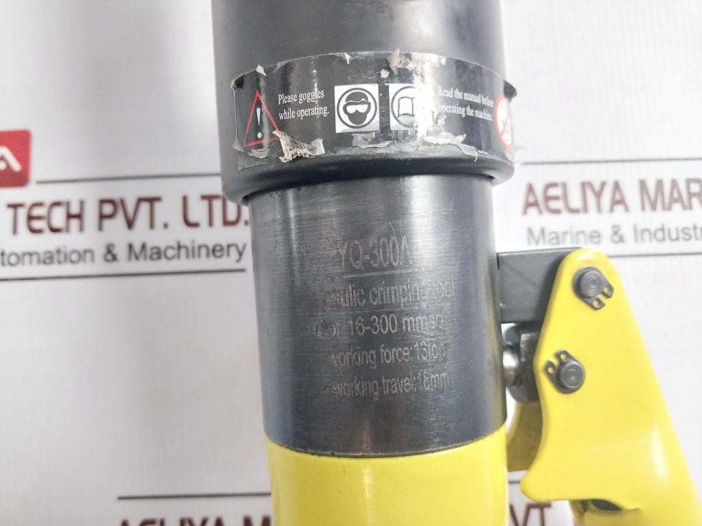 Yq-300A Hydraulic Crimping Tool Set 16-300 Mmsq 13Ton 18Mm