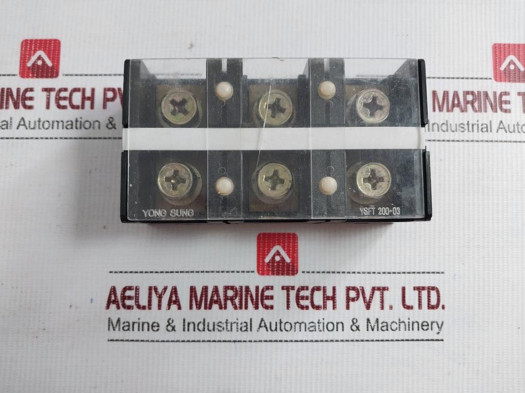 Ysft 200-03 Max Yong Sung 250V 200A 600V Fixed Terminal Block