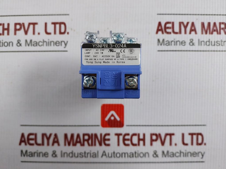 Ysnpbl3-024A Illuminated Push Button Switch Ac 24V Yongsung