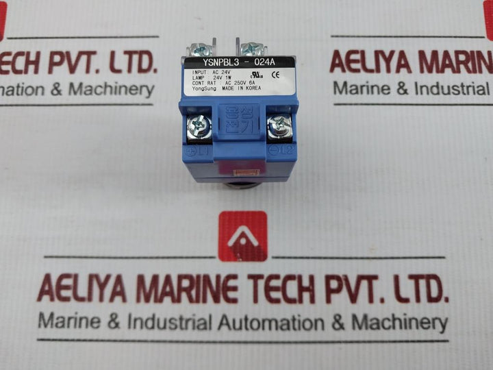 Ysnpbl3-024A Yongsung Illuminated Push Button 250V 6A