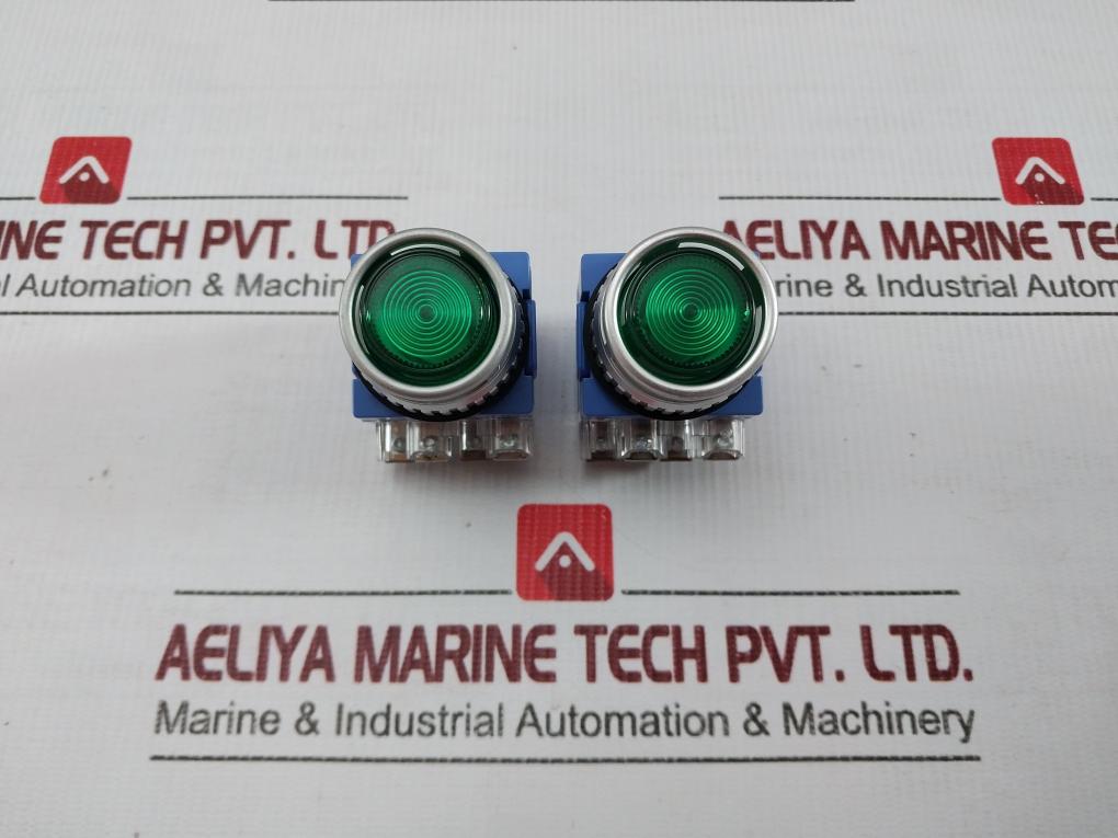 Ysnpbl3-024A Yongsung Push Button Switch Green Ac 250V 6A