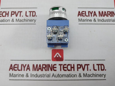 Ysnpbl3-024A Yongsung Push Button Switch Green Ac 250V 6A