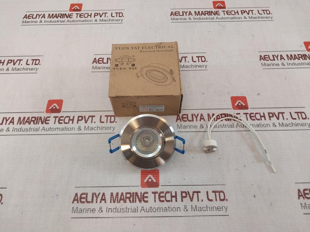 Yuen Tat Electrical St-1077B Recessed Downlight Ip20 50W 12V 250V/100W 100C 480V