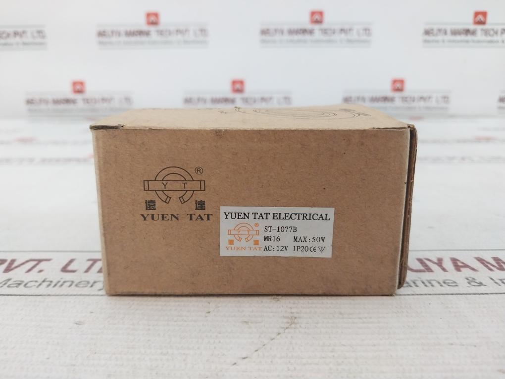 Yuen Tat Electrical St-1077B Recessed Downlight Ip20 50W 12V 250V/100W 100C 480V