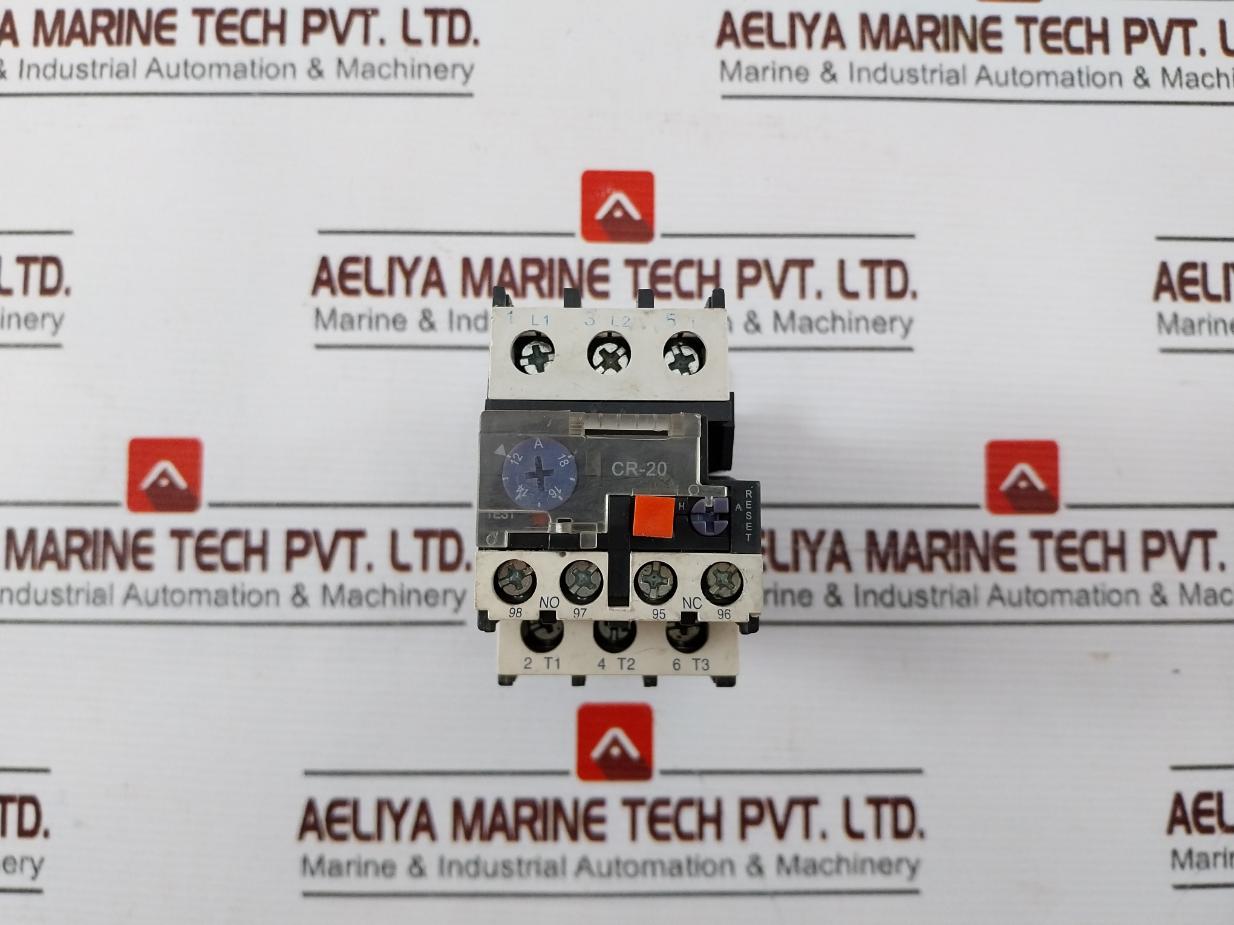 Yueqing Cr-20 Thermal Overload Relay With Adapter Terminal Block