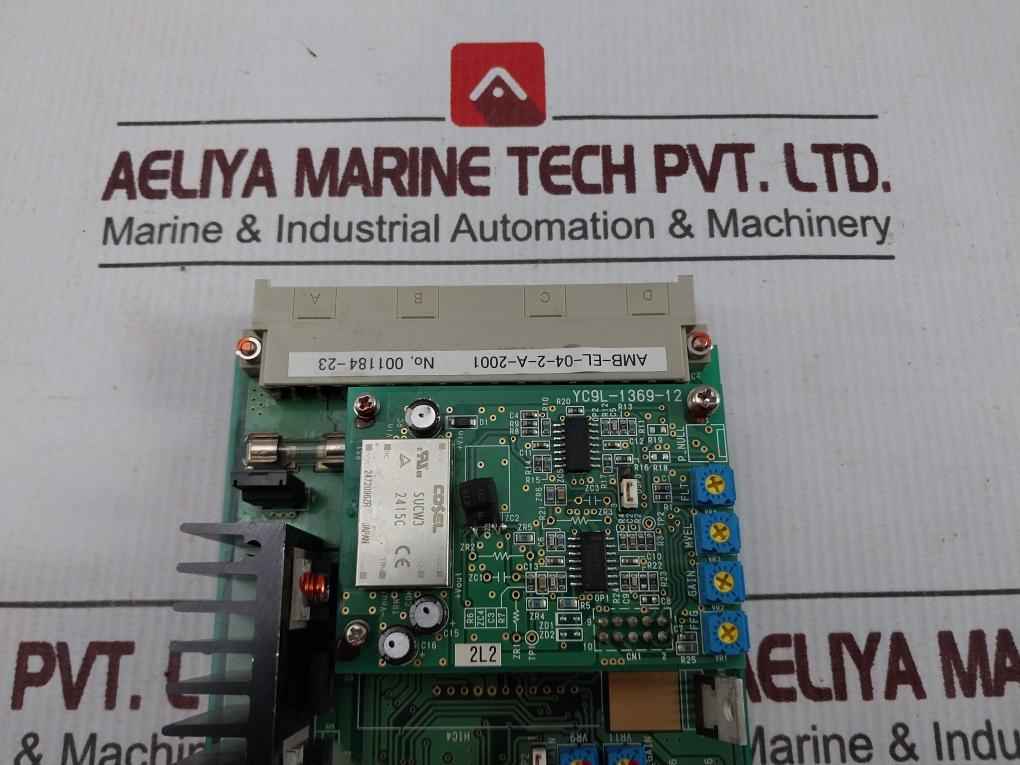 Yuken Amb-el-04-2-a-2001 Amplifier Module Yc9L-1368-12 250V