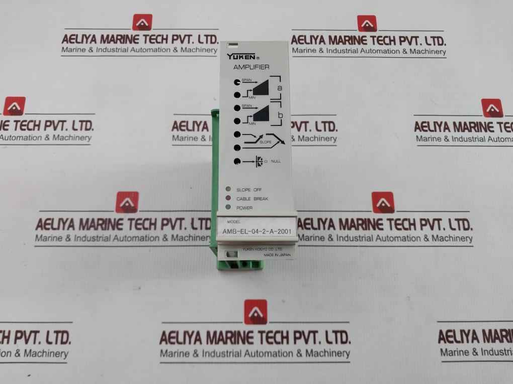 Yuken Amb-el-04-2-a-2001 Amplifier Module Yc9L-1368-12 250V