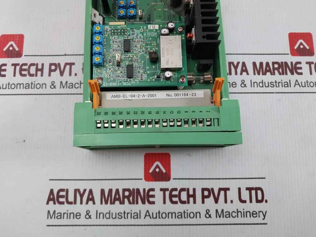 Yuken Amb-el-04-2-a-2001 Amplifier Module Yc9L-1368-12 250V