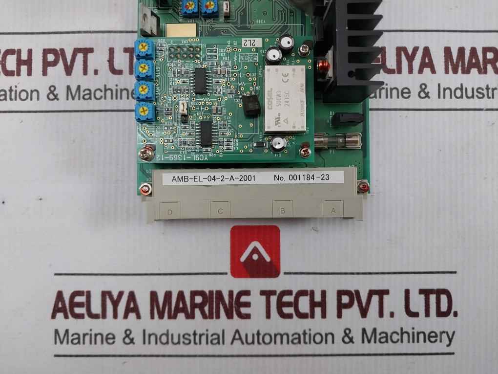 Yuken Amb-el-04-2-a-2001 Amplifier Module Yc9L-1368-12 250V