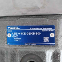 Yuken Ase10-4Ce-g200B-b00-3002 Ac Servo Motor Driven Pump 17.5Mpa 0–100 Hz Ip44