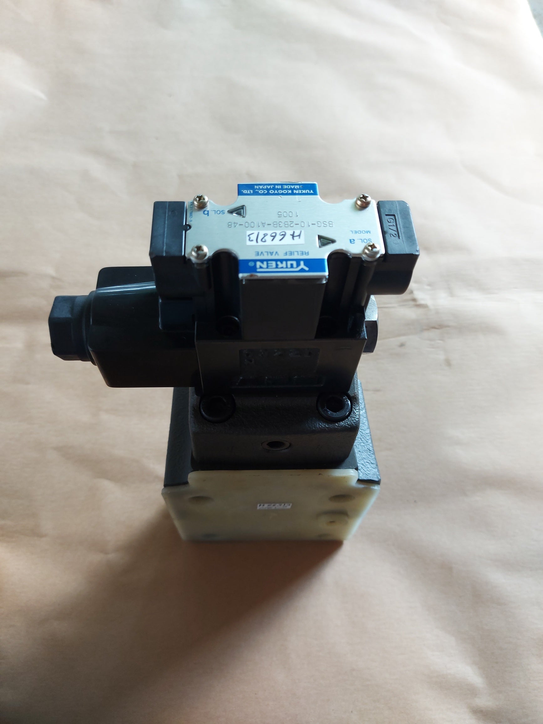 Yuken Kogyo Bsg-10-2B3B-a100-48 Relief Valve G1/2 Vk317882-9
