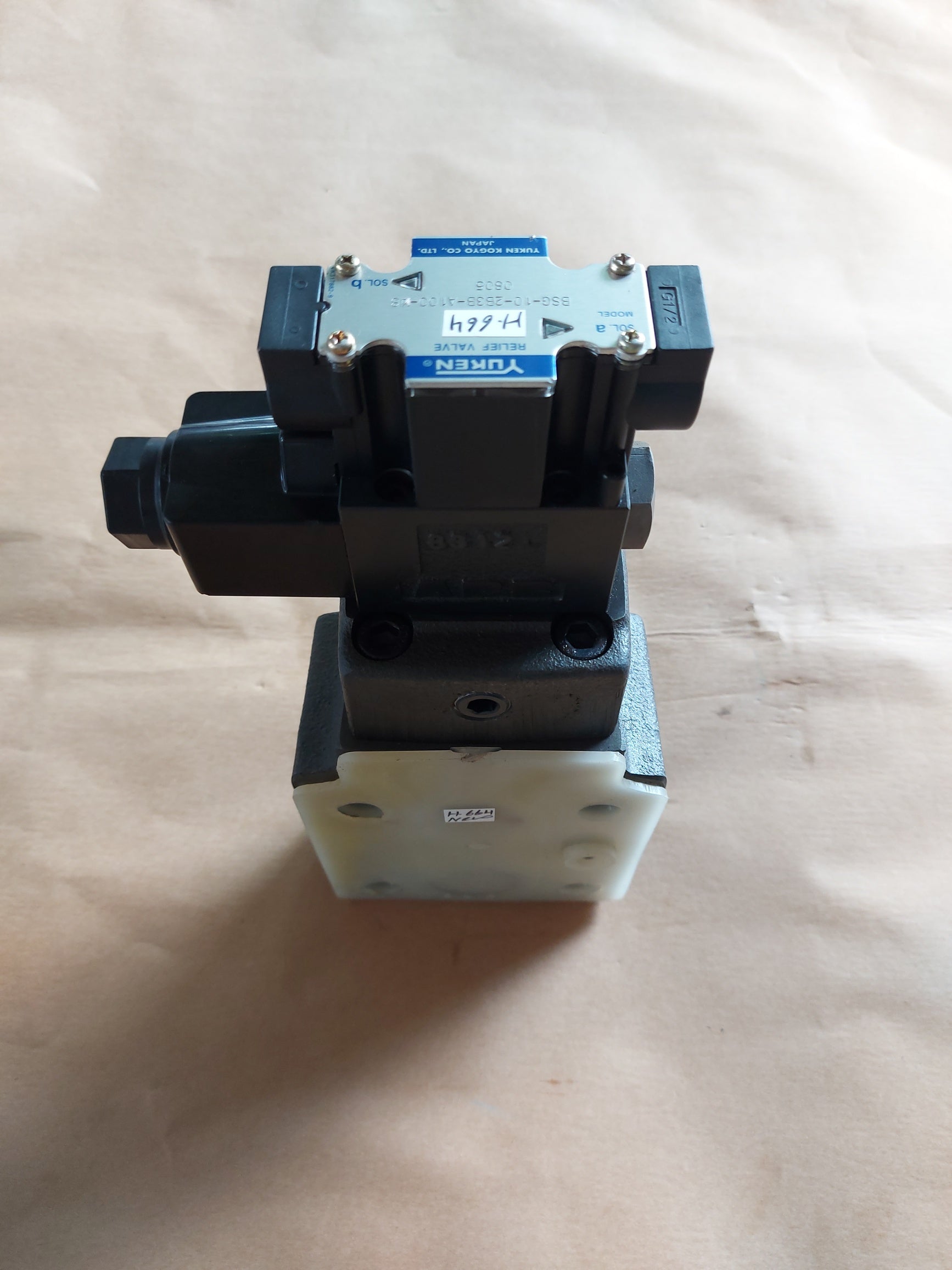 Yuken Kogyo Bsg-10-2B3B-a100-48 Relief Valve Vk317882-9 G1/2 T891