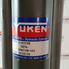 Yuken Kogyo Cgfa-50A210N-595 C-45326B Hydraulic Cylinder 2012X128