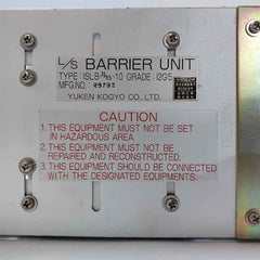 Yuken Kogyo Islb-11/15-10 L/S Barrier Unit Rack R8792 Yc9L-1102-10 A