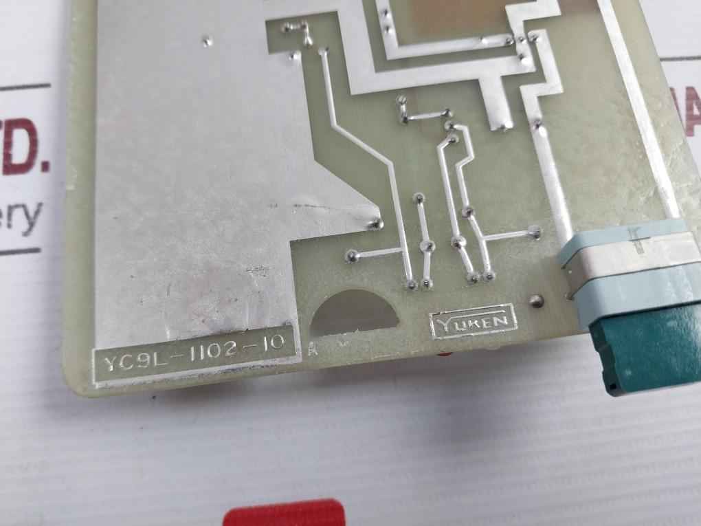 Yuken Kogyo Ispb-13/15-10 Pot. Barrier Unit Rack R8792, Yc9L-1102-10 A