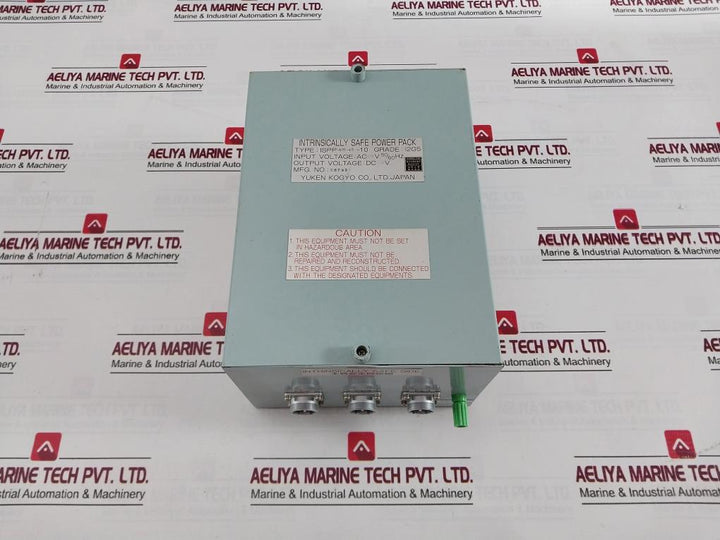 Yuken Kogyo Ispp-100-15-10 Intrinsically Safe Power Pack R8792 Ac100V 50/60Hz