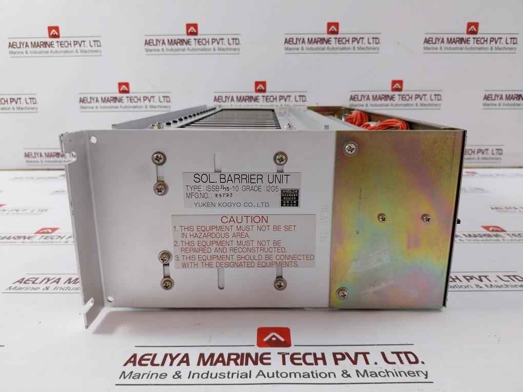 Yuken Kogyo Issb-11/15-10 Sol. Barrier Unit Rack R8792 Yc9L-1102-10A