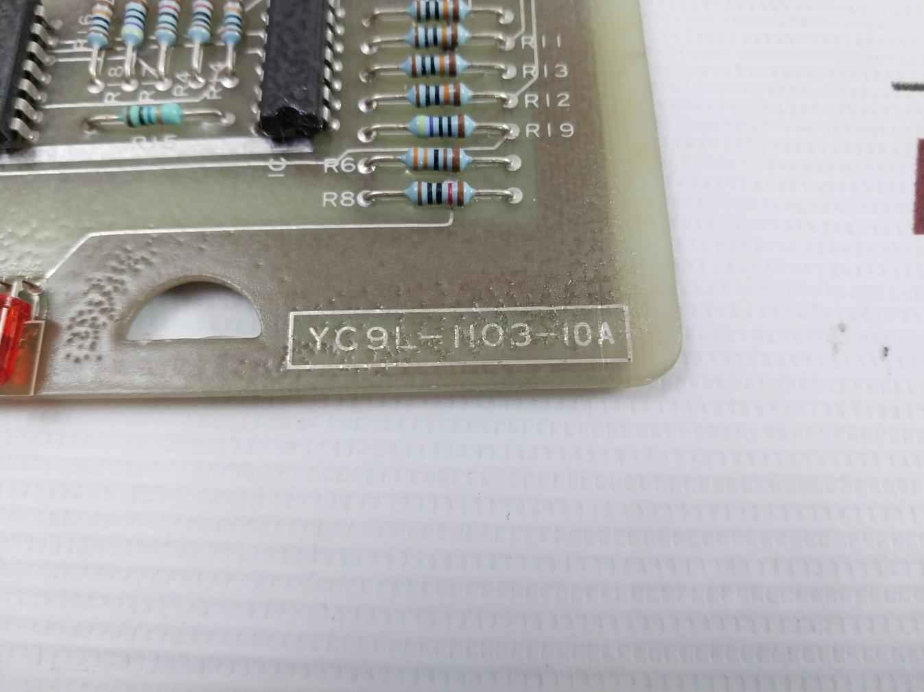 Yuken Kogyo Issb-15/15-10 Sol. Barrier Unit Rack R8792 Yc9L-1102-10 A