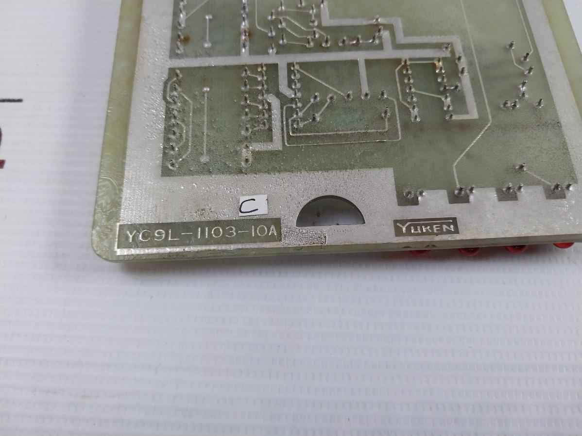 Yuken Kogyo Issb-15/15-10 Sol. Barrier Unit Rack R8792 Yc9L-1102-10 A