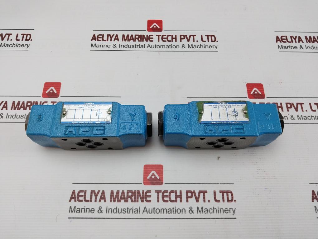 Mpa-01-2-40 Pilot Operated Check Modular Valve Brand Yuken