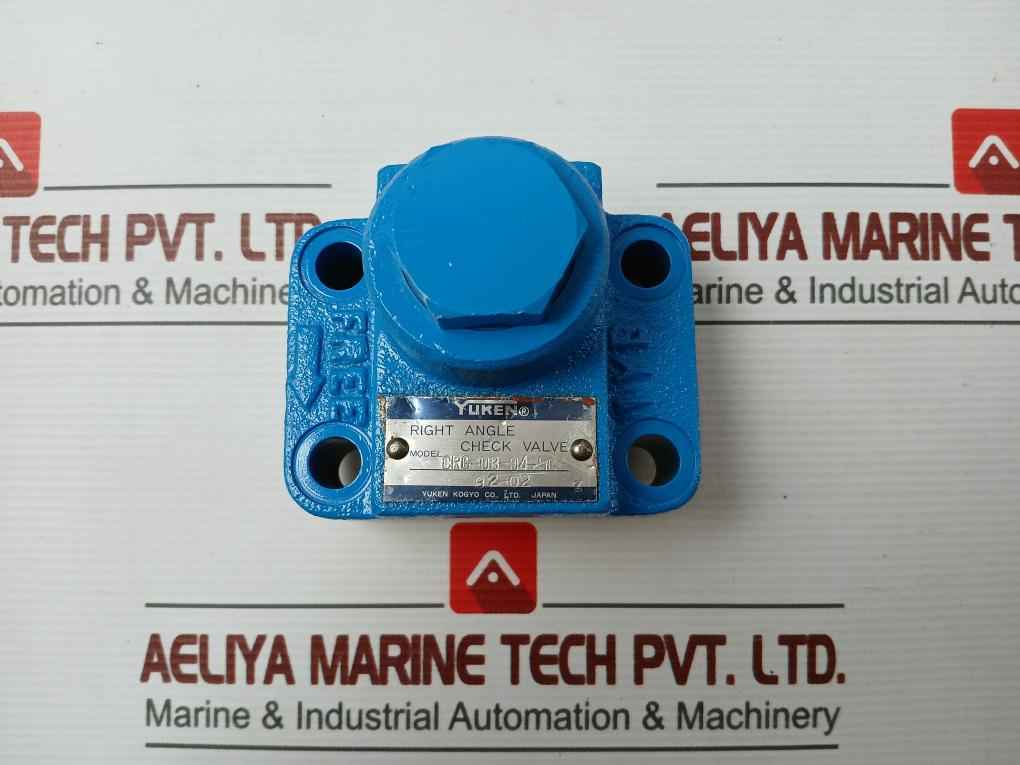 Yuken Right Angle Check Valve Model: Crg-03-04-50