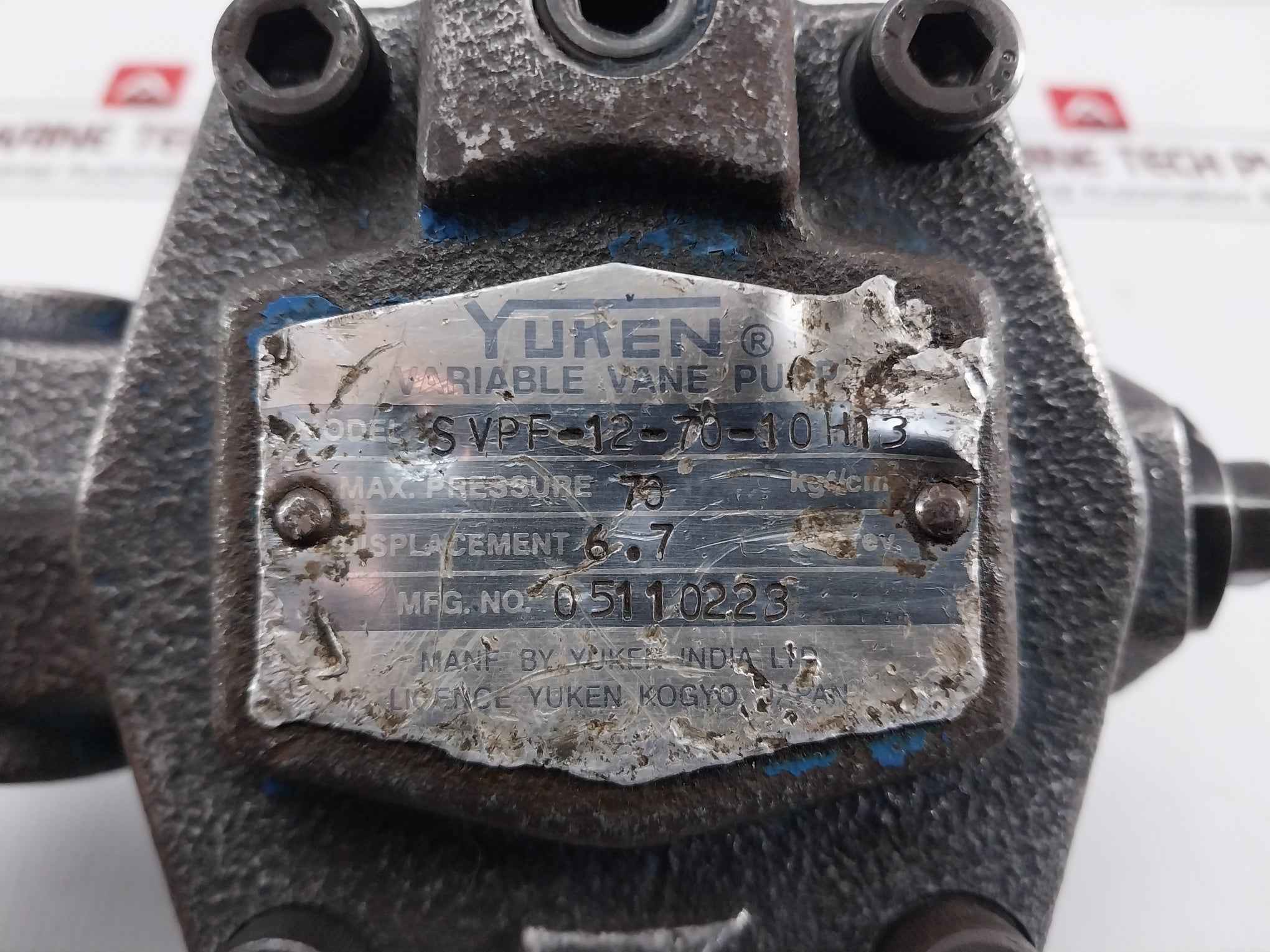 Yuken Svpf-12-70-10H13 Variable Vane Pump