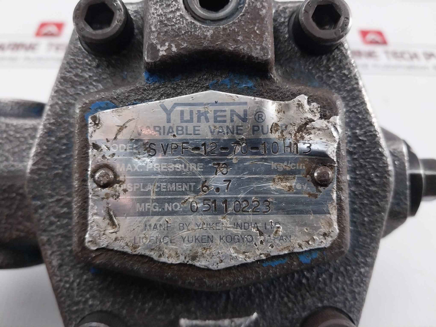 Yuken Svpf-12-70-10H13 Variable Vane Pump