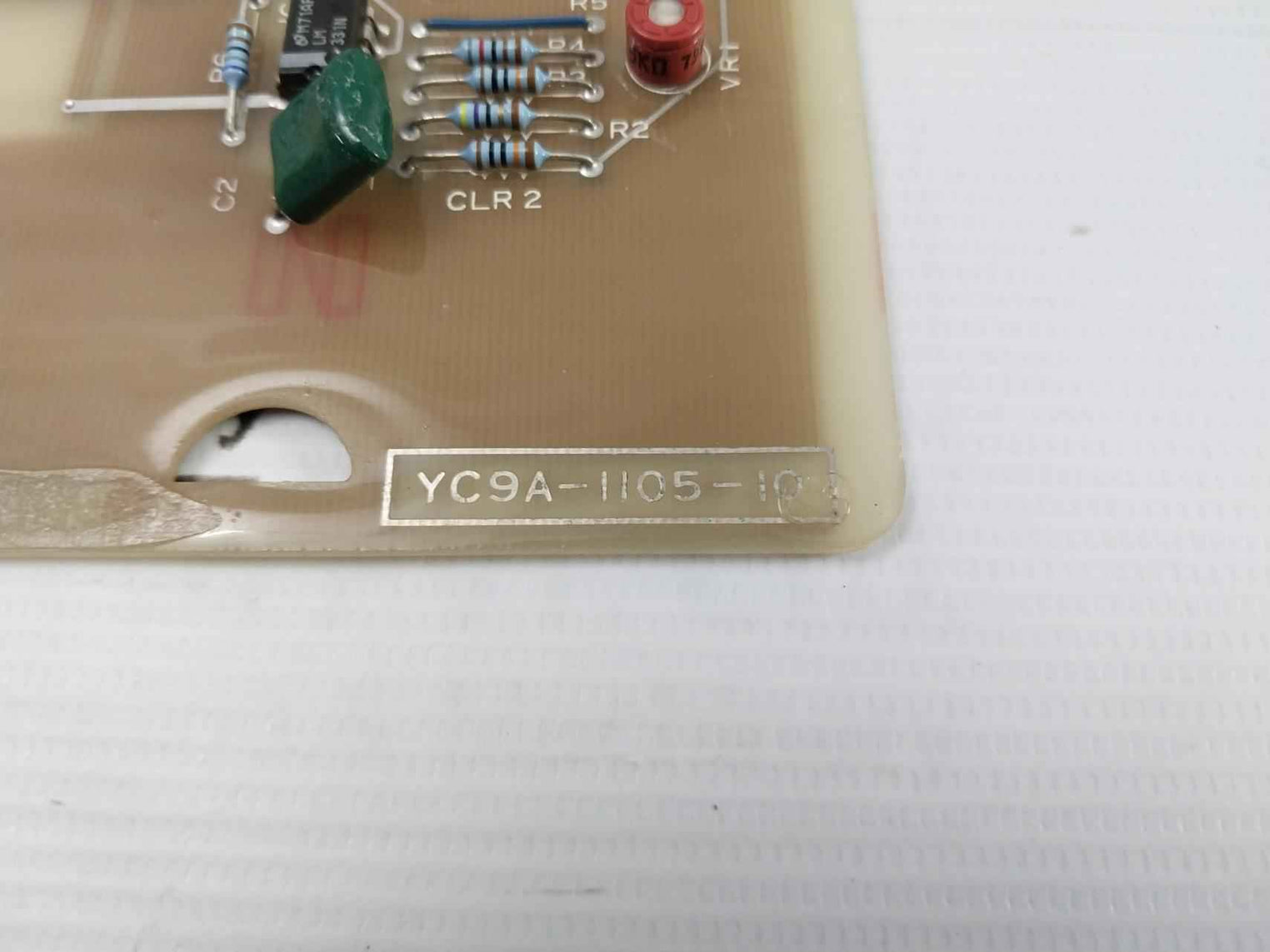 Yuken Yc9A-1105-10 Barrier & Esds Control Panel Printed Circuit Board
