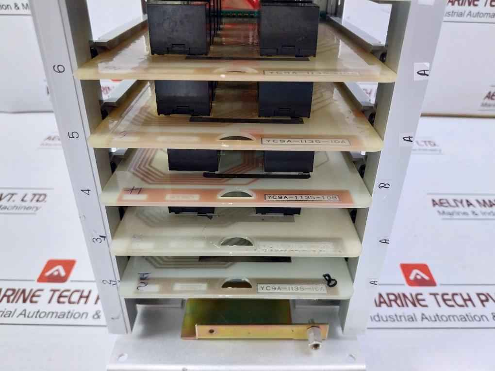 Yuken Yc9A-1135-10A Relay Pcb Assembly Rack Yc9A-1135-10B