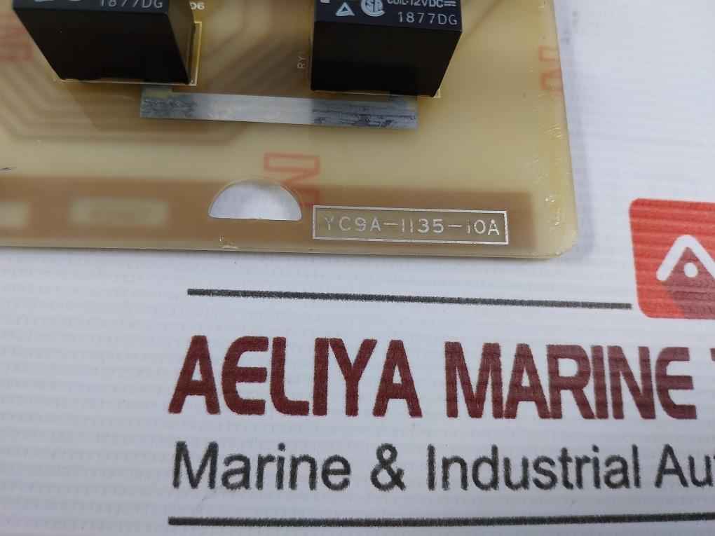 Yuken Yc9A-1135-10A Relay Pcb Assembly Rack Yc9A-1135-10B