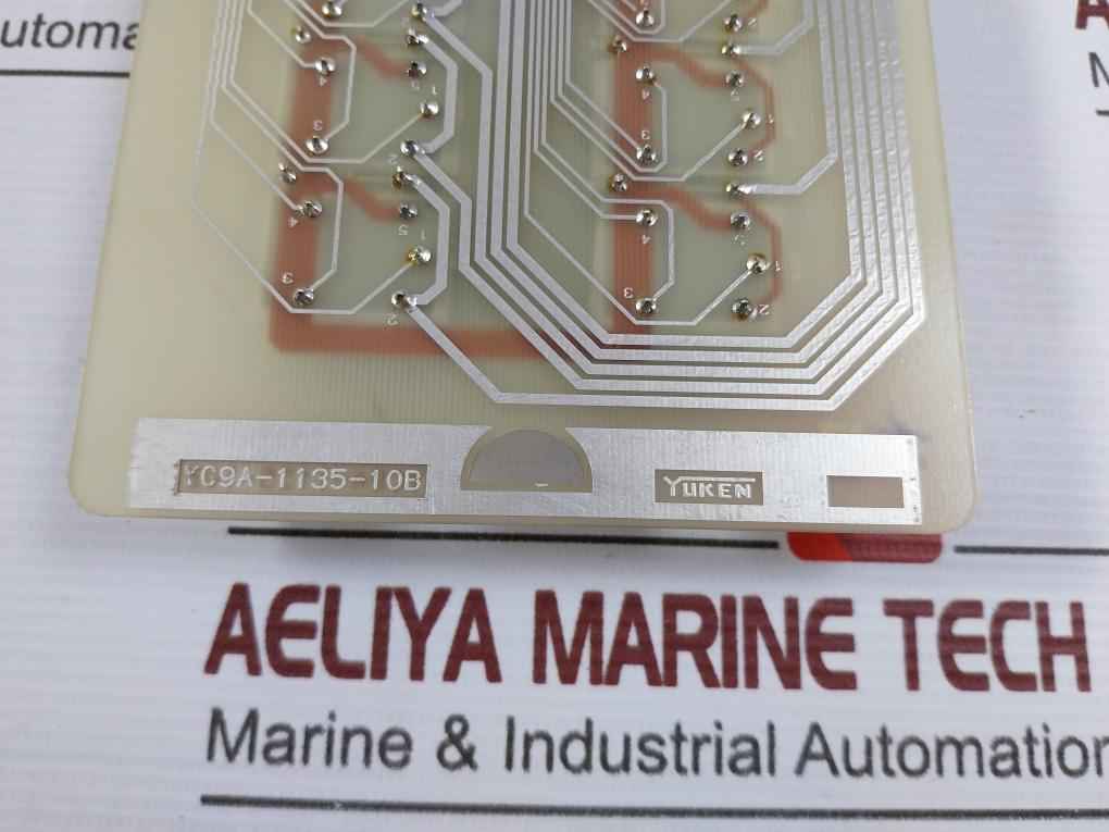 Yuken Yc9A-1135-10A Relay Pcb Assembly Rack Yc9A-1135-10B
