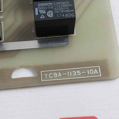 Yuken Yc9A-1135-10A Relay Printed Circuit Board