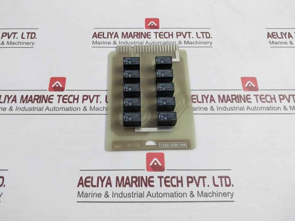 Yuken Yc9A-1135-10A Relay Printed Circuit Board