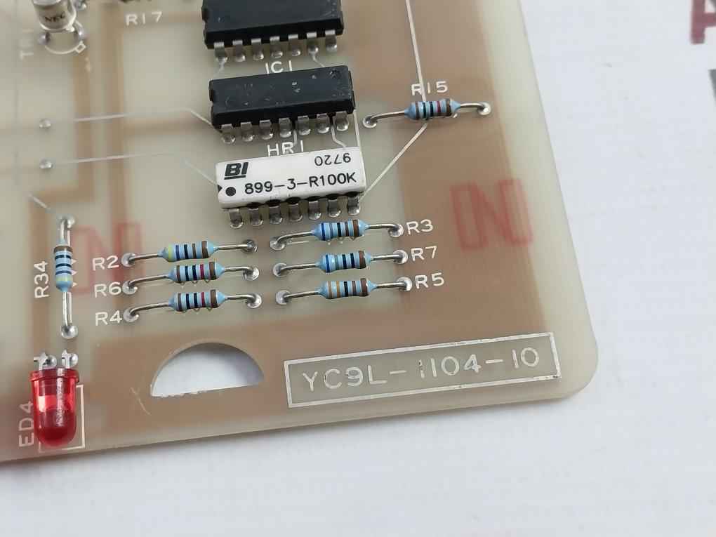 Yuken Yc9L-1104-10 Relay Printed Circuit Board