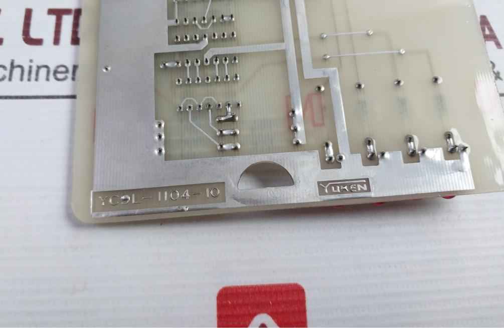 Yuken Yc9L-1104-10 Relay Printed Circuit Board