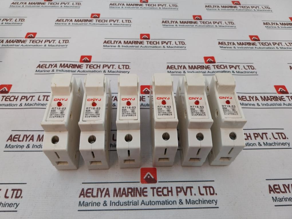 Yunjiang Electric Rt18-63 Modular Fuse Holder 63A 500V~