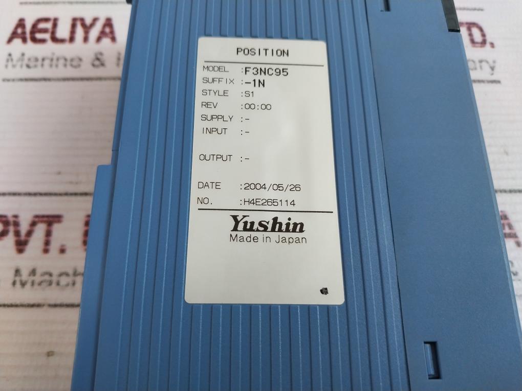 Yushin F3Nc95-1N Position Plc Module