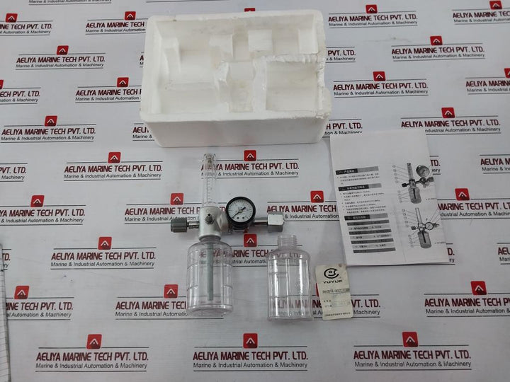 Yuyue Xy-98B Gas Regulator Flometer With Humidifier Bottle 0-25 Mpa 04820006