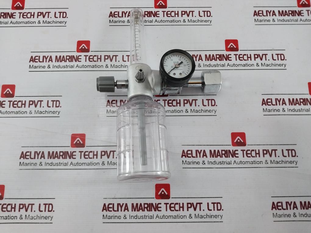 Yuyue Xy-98B Gas Regulator Flometer With Humidifier Bottle 0-25 Mpa 04820006