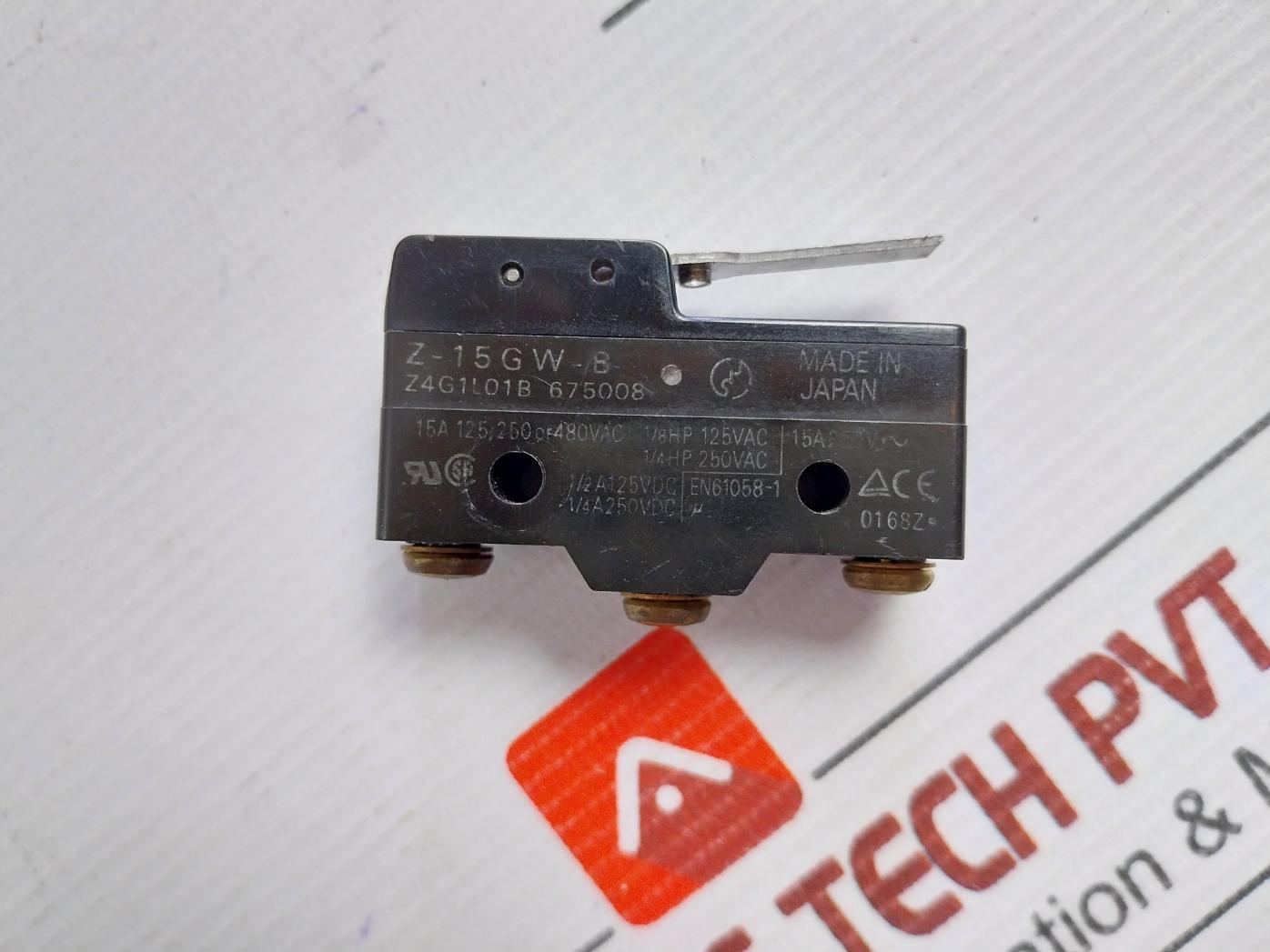 Z-15Gw-b Omron 250Vac Micro Switch 15A