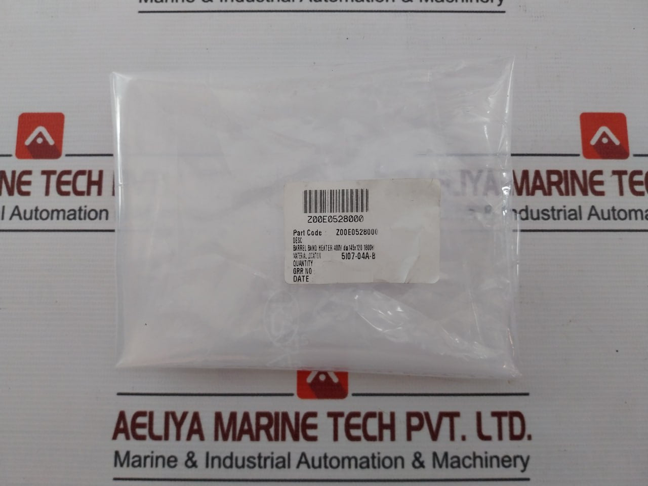 Z00E05280-e Barrel Band Heater 400V Diameter 145X120 1800W, 1.5 Mt