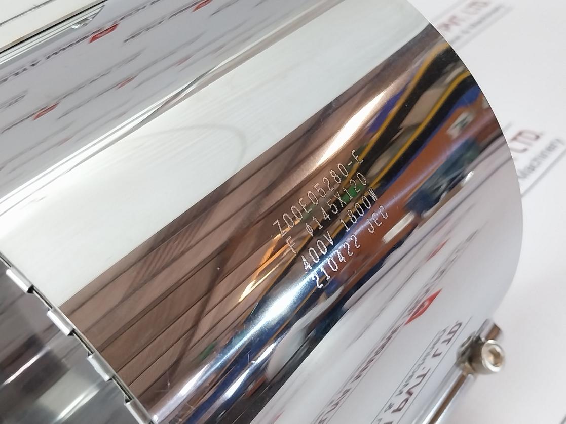 Z00E05280-e Barrel Band Heater 400V Diameter 145X120 1800W, 1.5 Mt