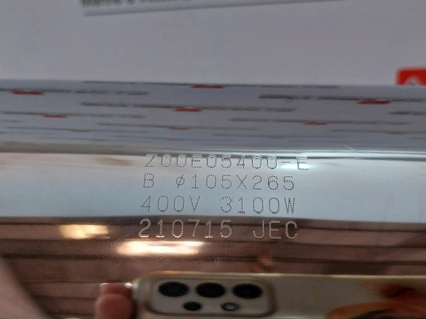 Z00E05400-e Barrel Band Heater Z00E0540000 210715Jec 400V 3100W