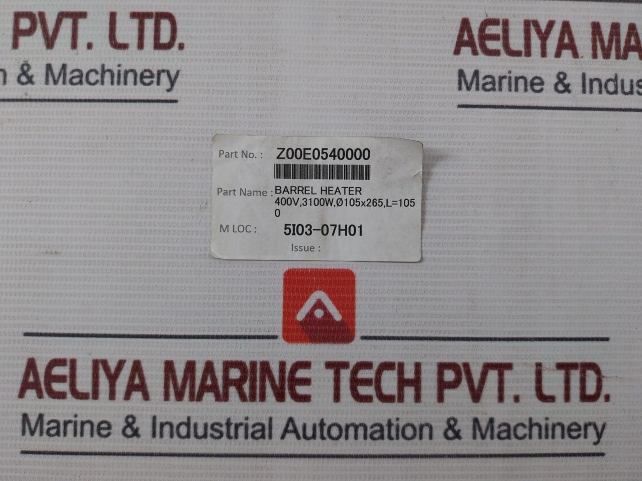 Z00E05400-e Barrel Band Heater Z00E0540000 210715Jec 400V 3100W