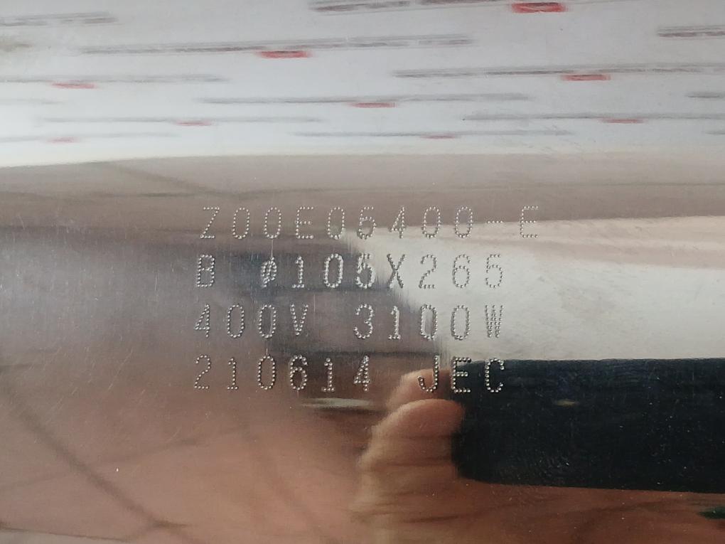 Z00E05400-e Barrel Heater 210614Jec 400V 3100W 1-mt