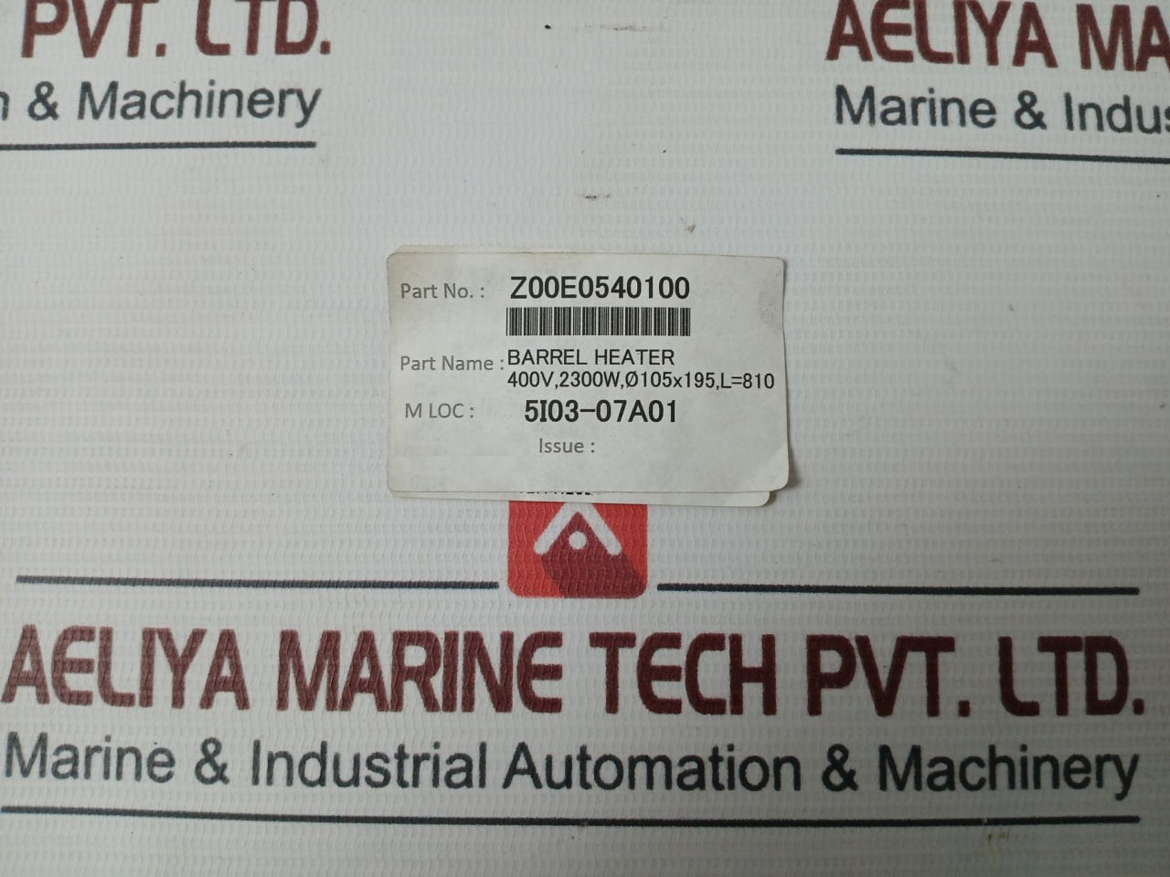 Z00E05401-e Barrel Band Heater 400V 2300W 80-cm