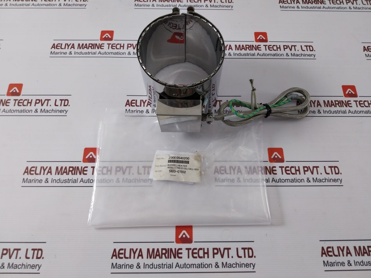 Z00E0540200 Barrel Heater 400V 1170W 100 Mm