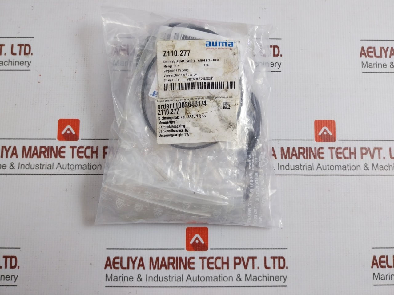 Z110.277 Complete Seal & O-ring Repair Kit Auma