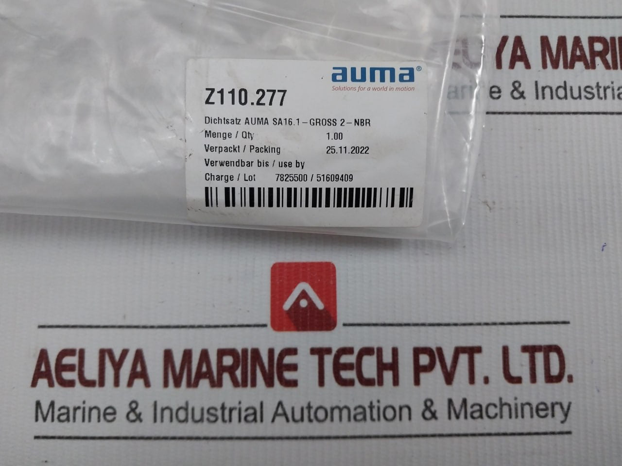 Z110.277 Seal & O-ring Repair Kit Auma