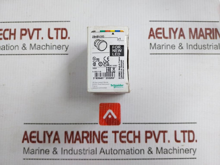 Zb4Bv083-Yellow-Pilot-Light-Schneider-Electric-Lot-Of-7X-209545-2
